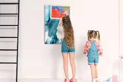 Pizarra magnética decorativa con rotulador incluido