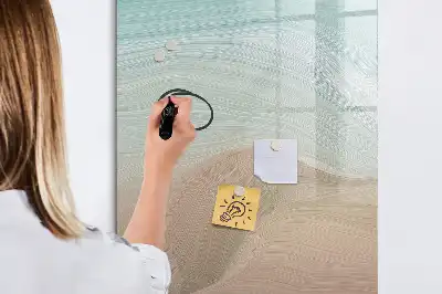 Pizarra magnética decorativa con rotulador mezcla de colores