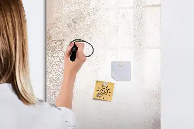 Pizarra magnética decorativa con rotulador diseño de mándalas