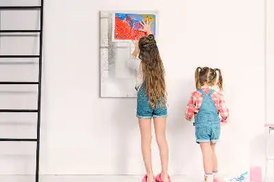 Pizarra magnética decorativa con rotulador diseño de mándalas