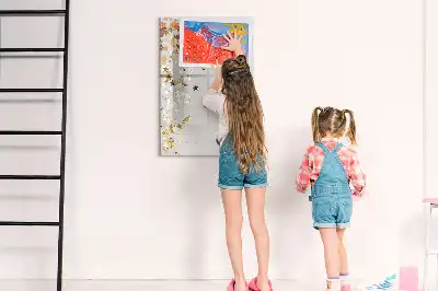 Pizarra magnética decorativa con rotulador estrellas