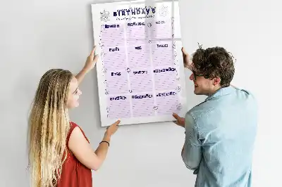 Pizarra magnética decorativa con rotulador diseño lugar de nacimiento