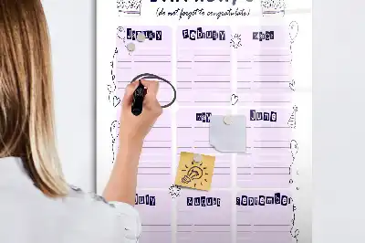 Pizarra magnética decorativa con rotulador diseño lugar de nacimiento