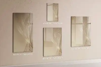 Pizarra magnética de cristal borrable diseño luz abstracta