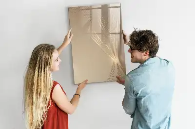 Pizarra magnética de cristal borrable diseño luz abstracta