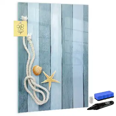 Pizarra magnética de cristal borrable accesorios para uso marino