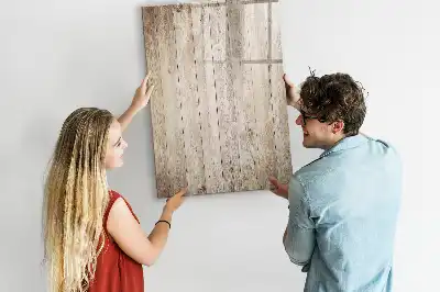 Pizarra magnética de cristal borrable para tablas de madera
