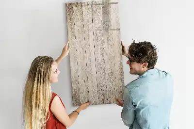 Pizarra magnética de cristal borrable para tablas de madera