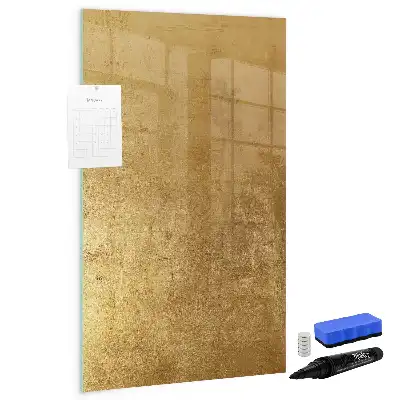Pizarra magnética decorativa con rotulador y diseño de tela