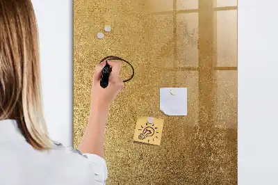 Pizarra magnética decorativa con rotulador y diseño de tela