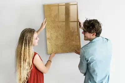 Pizarra magnética decorativa con rotulador y diseño de tela