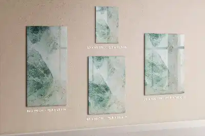 Pizarra magnética decorativa con rotulador diseño de mármol de piedra