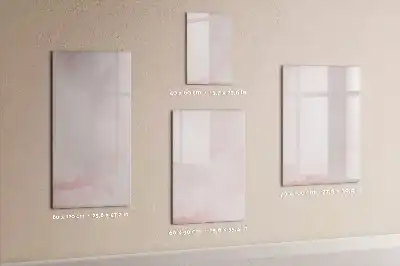 Pizarra magnética decorativa diseño de rosas con rotulador incluido