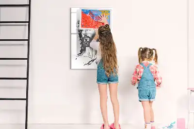Pizarra magnética decorativa diseño Jesucristo con rotulador incluido