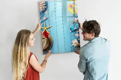 Pizarra magnética decorativa con rotulador incluido