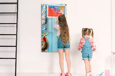 Pizarra magnética decorativa con rotulador incluido