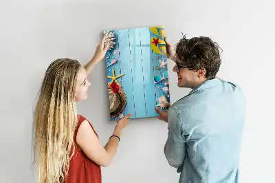 Pizarra magnética decorativa con rotulador incluido
