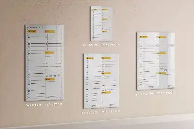 Pizarra magnética decorativa con rotulador diseño lista de tareas pendientes