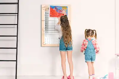 Pizarra magnética decorativa con rotulador para lista de tareas pendientes