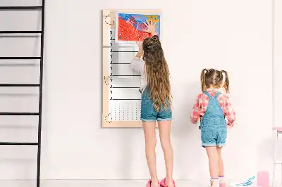 Pizarra magnética decorativa con rotulador para lista de tareas pendientes