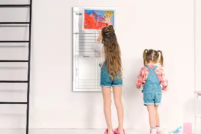 Pizarra magnética decorativa con rotulador de lista de responsabilidades