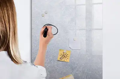 Pizarra magnética de cristal borrable diseño de porción de pastel