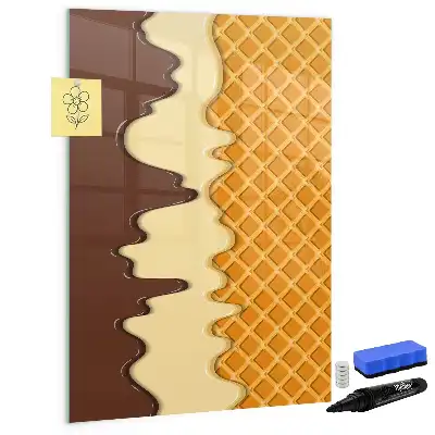 Pizarra magnética decorativa con rotulador incluido