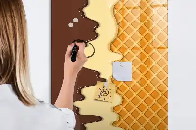 Pizarra magnética decorativa con rotulador incluido