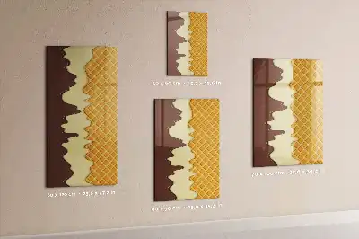 Pizarra magnética decorativa con rotulador incluido