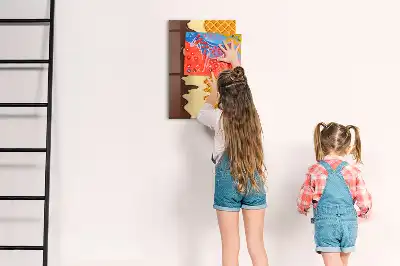 Pizarra magnética decorativa con rotulador incluido