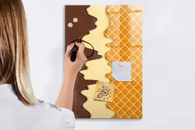 Pizarra magnética decorativa con rotulador incluido