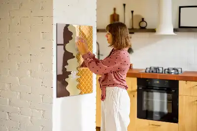 Pizarra magnética decorativa con rotulador incluido