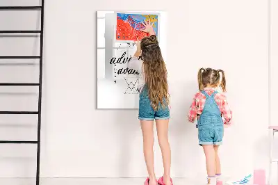 Pizarra magnética decorativa con rotulador diseño Aventura