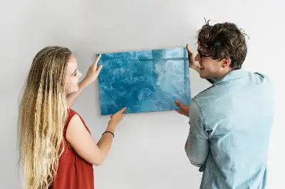Pizarra de cristal magnética borrable de agua de mar