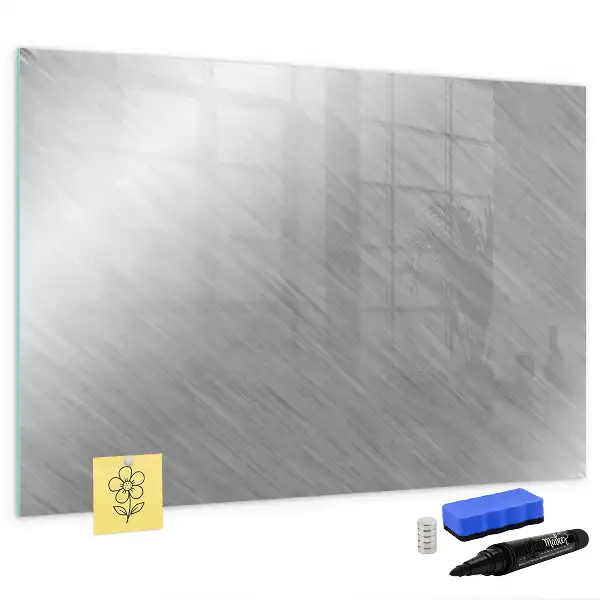 Pizarra magnética de pared con rotulador incluido