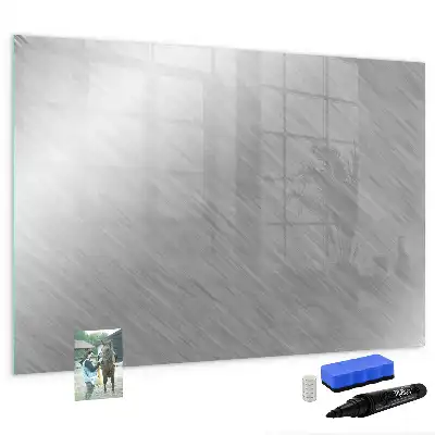 Pizarra magnética de pared con rotulador incluido