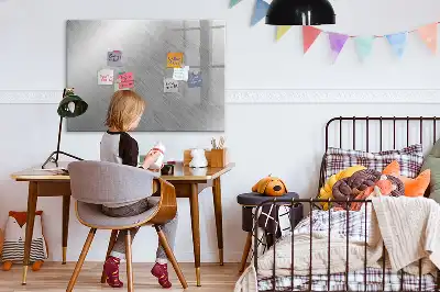 Pizarra magnética de pared con rotulador incluido