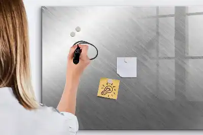 Pizarra magnética de pared con rotulador incluido