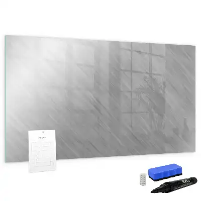 Pizarra magnética de pared con rotulador incluido