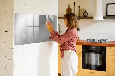 Pizarra magnética de pared con rotulador incluido