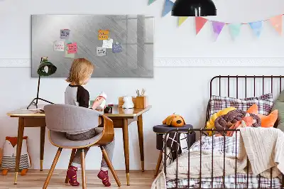 Pizarra magnética de pared con rotulador incluido