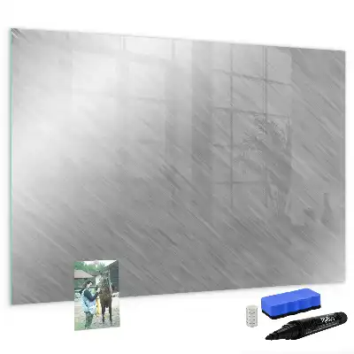 Pizarra magnética de pared con rotulador incluido