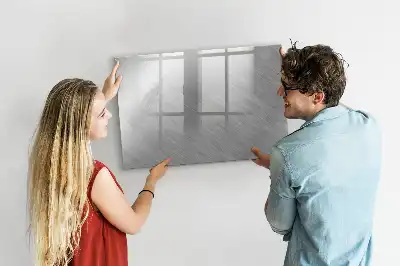 Pizarra magnética de pared con rotulador incluido