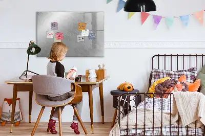 Pizarra magnética de pared con rotulador incluido