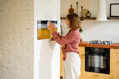 Pizarra magnética de pared con rotulador incluido