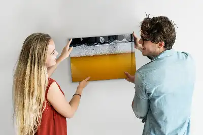 Pizarra magnética de pared con rotulador incluido