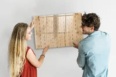 Pizarra magnética de pared de madera con rotulador incluido