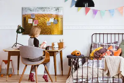 Pizarra magnética de pared con rotulador incluido