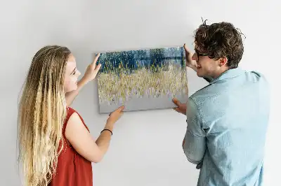 Pizarra magnética de pared con diseño de patrón decorativo y rotulador incluido