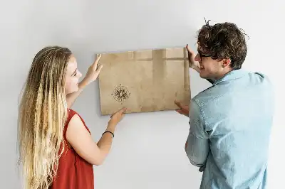 Pizarra magnética de pared con rotulador incluido